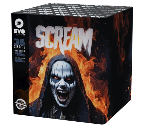 SCREAM - EVO PYROTECHNICS - 36 SHOTS